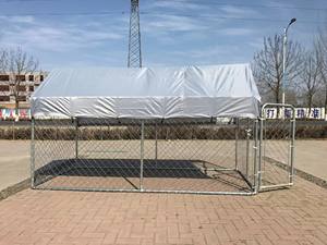 Sıcak satış sıcak daldırma galvanizli ucuz köpek kulübesi kaynaklı tel köpek kulübesi - Product Image 3