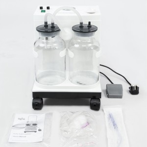 <span class=keywords><strong>Aparato</strong></span> de Succión Eléctrico de Doble Jarra y Alto Flujo para Uso Hospitalario - Product Image 1
