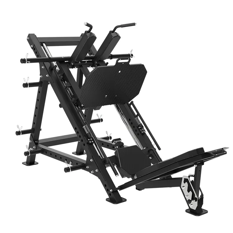 Imbell 45 Degree Leg Press Hack Squat Machine Gym Equipment Strength Training Weight Plate Loading Linear Leg Press