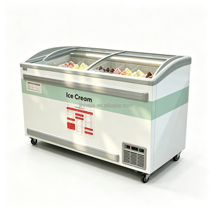 Congelatore piccolo profondo per gelato con display e personalizzazione OEM -18°C ° Espositore Verticale Stabile per <span class=keywords><strong>Gelateria</strong></span> e Prodotti Congelati - Product Image 5