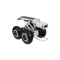 Tuyau égout CCTV Inspection câble tambour égout Inspection chenille caméra Robot avec écran tactile LCD 12.1''