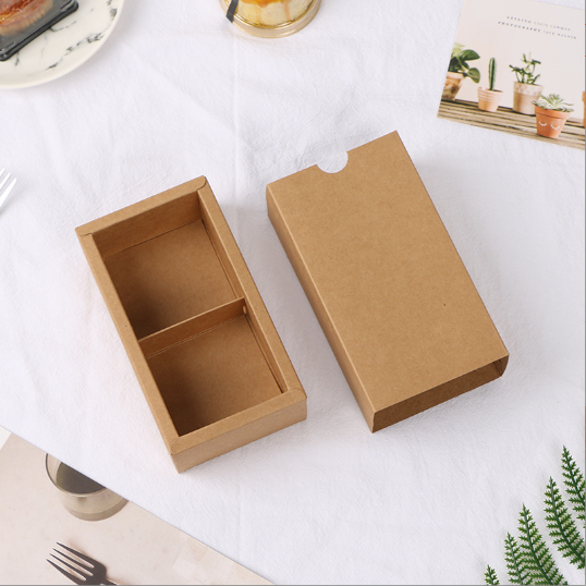 2 cartoni in carta kraft Cioccolato