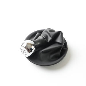 Pommeau de levier de vitesse de voiture en acier inoxydable ergonomique, poignée de remplacement pour Peugeot - Product Image 5