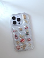 Créez votre propre coque 3D Pokopoko pour iPhone 17 16 Pro Max S26 Plus Ultra Shaker avec de jolis charms