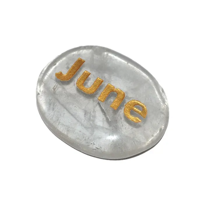 Có được tốt nhất tinh thể thạch anh June khắc đá: Nhà cung cấp của tinh thể thạch anh June khắc đá để bán