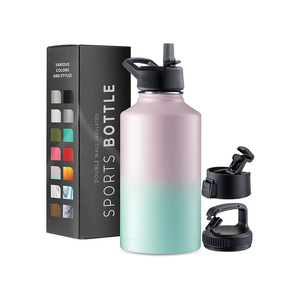 64oz Double Wall Stainless Steel Vacuum Insulated Leakproof Boa Free Flask Bottle 6-12 Hours Thermal Performance Eco-Friendly - Product Image 1