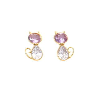 Boucles d'oreilles à clous tendance E395-220-015F - Product Image 2
