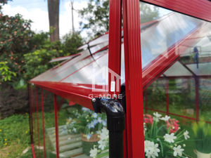 311*250*228 PRO SÉRIE EDIFÍCIOS DE JARDIM PRO SÉRIE GP935 6MM PC + 4MM PAINEL DE VIDRO ESTUFA - Product Image 5