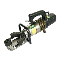Outil portable de cintrage et de coupe de barres d'armature - Cintrage de barres d'acier 1500W et coupe de 16-23mm 220V pour l'entretien et la réparation sur site