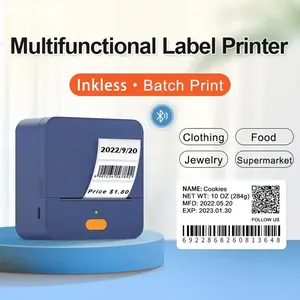 Venta al por mayor 203DPI Smartphone <span class=keywords><strong>Mini</strong></span> etiqueta instantánea Etiqueta inalámbrica móvil de bolsillo TIPO C Impresora térmica - Product Image 4