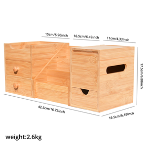 Tre trang điểm tổ chức thiết kế mới phòng tắm lưu trữ mô mỹ phẩm giá điện thoại chủ với ngăn kéo cho phòng khách và phòng tắm - Product Image 4