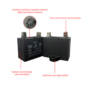 Hot New cbb61 450V <span class=keywords><strong>1</strong></span>.5-10uF bắt đầu tụ điện linh kiện điện tử cho điều hòa không khí tụ - Product Image 3