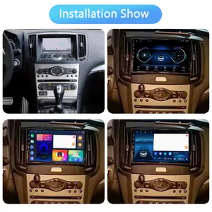 Автомагнитола для Infiniti G4 G25 G35 G37 2006-2013, мультимедийный видеоплеер, навигация, стерео, поддержка carplay, android, авто
