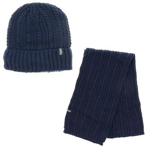 Chapeaux et cache-oreilles en tricot acrylique gris Houda, hiver, anti-froid, extérieur, chaud, unisexe - Product Image 3