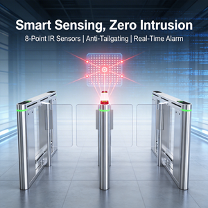 Porte rapide intelligente Ironman TD.ST601 avec capteur infrarouge à 8 points et moteur sans balais pour les zones à fort trafic - Product Image 4