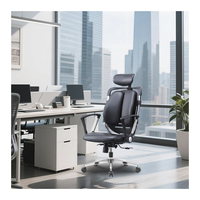 Chaise de bureau ergonomique pivotante moderne en similicuir PU, avec fonctions réglables et roulettes, pour la maison, le bureau, l'école, l'hôpital, garantie 3 ans