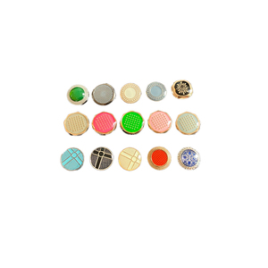 Designer Custom 4PC Metal Snap Button Press Fastener Stud on Flower Clamp <span class=keywords><strong>Hasi</strong></span> 2ol Dn Cccc Hato a Set Ambos lados Double End Maker - Product Image 6