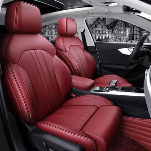 <span class=keywords><strong>Coprisedili</strong></span> in Pelle di Lusso Set Completo per <span class=keywords><strong>Audi</strong></span> <span class=keywords><strong>A3</strong></span>/A4/A6/Q5/Q7/Q3/Q1/Q2/Q4/Q6 Per Tutte le Stagioni - Product Image 4