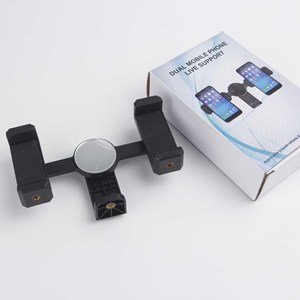 Support universel pour téléphone portable à trois caméras, fixation rapide en plastique pour diffusion en direct, vlog, utilisation intérieure et extérieure - Product Image 3