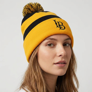 2026 Winter <b>Beanie</b> Hat Hot Selling Custom Logo Acrylic Knit Jacquard 3D Embroidery Digital Unisex Vintage Adjustable Wholesale - Product Image 1
