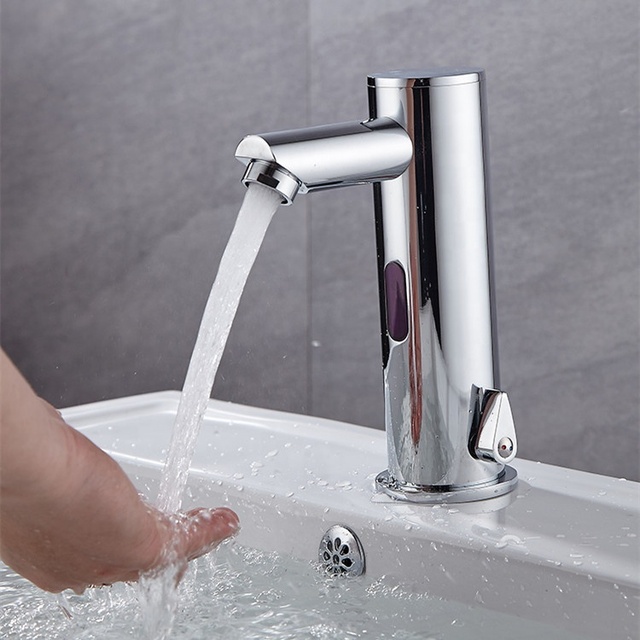 Kitchen Bathroom Hotel Sensor Electric Instant Heating Hot Water Tap Hot Selling Instant Tankless 3300w Hot Water Tap