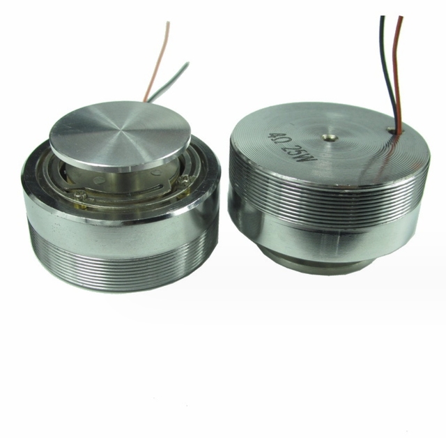 Speaker Audio Exciter Speakers 5CM 50MM resonance speaker 4 Ohm 8 ohm 25 W Multifunctional vibration massage therapy vibrator