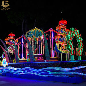 CCFL44 美しいテーマの花の装飾が施されたカスタムメイドのフェスティバル・カーニバル・デコレーション・パレード用フロート販売中 - Product Image 4