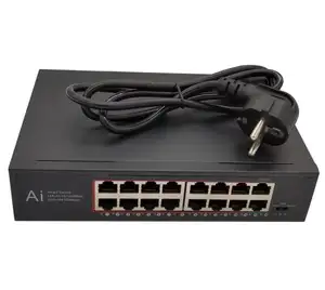 16 port fast ethernet switch 10/100/Mbps RJ45 Ports network switch Desktop Mini Design Network switches