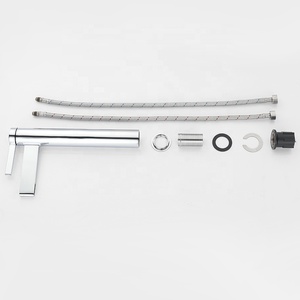 Robinet de lavabo monocommande moderne chromé à économie <span class=keywords><strong>d</strong></span>'<span class=keywords><strong>eau</strong></span>, à poser sur le comptoir, <span class=keywords><strong>eau</strong></span> chaude et froide, haute qualité, vente chaude - Product Image 5