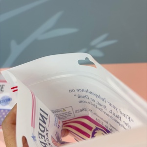 Sacchetto Personalizzato Stampato Richiudibile Trasparente in Plastica Morbida per Confezionamento Esche da Pesca con Chiusura a Zip - Product Image 5