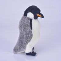 Peluche pingouin réaliste, mignonne et adorable, avec rembourrage en coton PP, poupée en tissu, ornement, 11-30 cm, 3 ans et plus, vente en gros d'usine