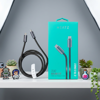 Vente en gros d'usine, chargeur USB 3.1 Type-C 240W, charge rapide 5A 10 Gbps, câble de données en nylon pour téléphone portable et appareils Android