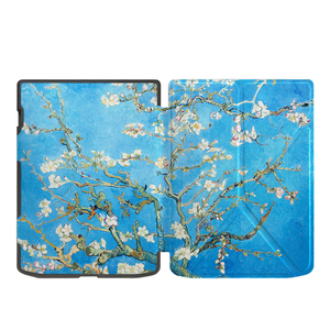 Bedruckte weiche Hülle aus PU-Leder für PocketBook <span class=keywords><strong>InkPad</strong></span> <span class=keywords><strong>4</strong></span>/<span class=keywords><strong>InkPad</strong></span> Color 2/3 7,8'' Auto Sleep Wake PB743 Shell Auto Wake/Sleep - Product Image 6