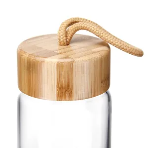 تخصيص زجاجات مياه مع الأكمام وشعار الشاي الزجاج زجاجات زجاجة شرب