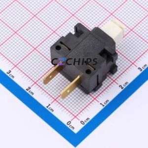 MPS21-WBBDD-R D/C Pushbutton Switch Through hole Component (THT) Switch Self-Locking 100000 16A Square Plunger - Product Image 1