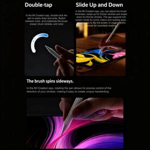 <span class=keywords><strong>Xiaomi</strong></span> Focus Pro Stylus <span class=keywords><strong>Pen</strong></span> Original para <span class=keywords><strong>Xiaomi</strong></span> <span class=keywords><strong>Mi</strong></span> Pad 8 / 8 Pro Tablet Magnético 16384 Nivel Sense Draw Writing Smart <span class=keywords><strong>Pen</strong></span> (Blanco) - Product Image 6