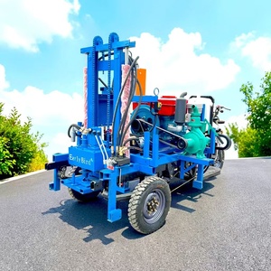 Exportations vers l'<span class=keywords><strong>Afrique</strong></span> : Nouvelle machine de forage de puits profonds portable à trois roues, haute efficacité, pour puits de 100m, 150m, 200m - Product Image 6