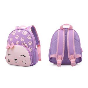 Sac à dos enfant en néoprène mignon motif dessin animé pour garçons et filles, idéal pour la maternelle et les tout-petits - Product Image 4