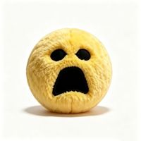 Nouveau produit : Peluche My World Verity Mob Horror à visage souriant jaune, jouet doux et mignon, cadeau, produits liés au jeu MCer