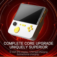 NKIWI E5 Console de jeu vidéo portable 6000mAh Power Bank Écran IPS 5 pouces 22W Arcade Classic Gaming Retro Games Machine Wi-Fi