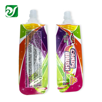 Sachet d'emballage personnalisé pour dentifrice en gelée, 10g 20g, pochette à bec verseur pour pâte