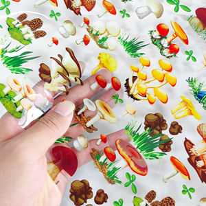 สินค้าขายดีพิมพ์ลายเห็ดหนา: ผ้าไวนิล TPU 0.5มม. สามารถใช้ทำกระเป๋างานฝีมือได้ - Product Image 6