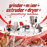 Machine à granulés d'aliments LIMA 100 kg/h avec moteur diesel, petite machine de traitement des aliments pour poissons et animaux de compagnie, extrudeuse d'aliments pour poissons-chats et tilapias, Nigéria