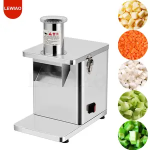 Máquina comercial elétrica de corte de legumes em aço inoxidável, fatiador de frutas e rabanetes, fatiador de batata, triturador