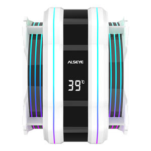 Alseye M120D Plus doppia ventola compatibilità universale Computer cooler <span class=keywords><strong>master</strong></span> TDP 230W display preciso della temperatura CPU cooler - Product Image 2
