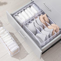 Vente chaude Diviseur de sous-vêtements pliable à usages multiples Boîte de rangement de sous-vêtements pliables