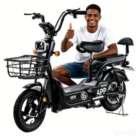 Vélos électriques pour adultes 48V 350W/500W avec pédalage assisté, vélos de ville électriques, motos électriques – Vente en gros usine OEM ODM