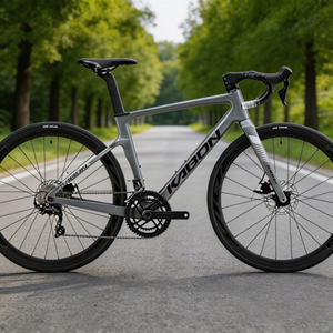Bicicleta de Carretera KABON <span class=keywords><strong>R7000</strong></span> 22S de Aluminio con Cuadro de Carbono 700C, 22 Velocidades, Frenos de Disco Mecánicos, Ruedas de Aluminio, Ligera, 13.5kg - Product Image 1