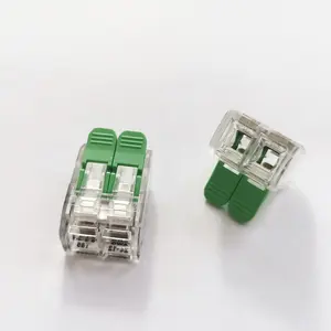 Two-position plug-in terminal block OJ-262 for internal connection of lighting circuit