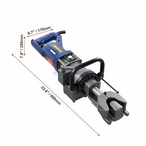 เครื่องดัดเหล็กเส้นแบบพกพา RB-16 ขนาด 16 มม. แบบไฮดรอลิกไฟฟ้า จากโรงงานโดยตรง - Product Image 5